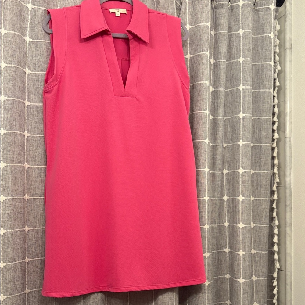 Entro Pink Sleeveless Dress with pockets size M